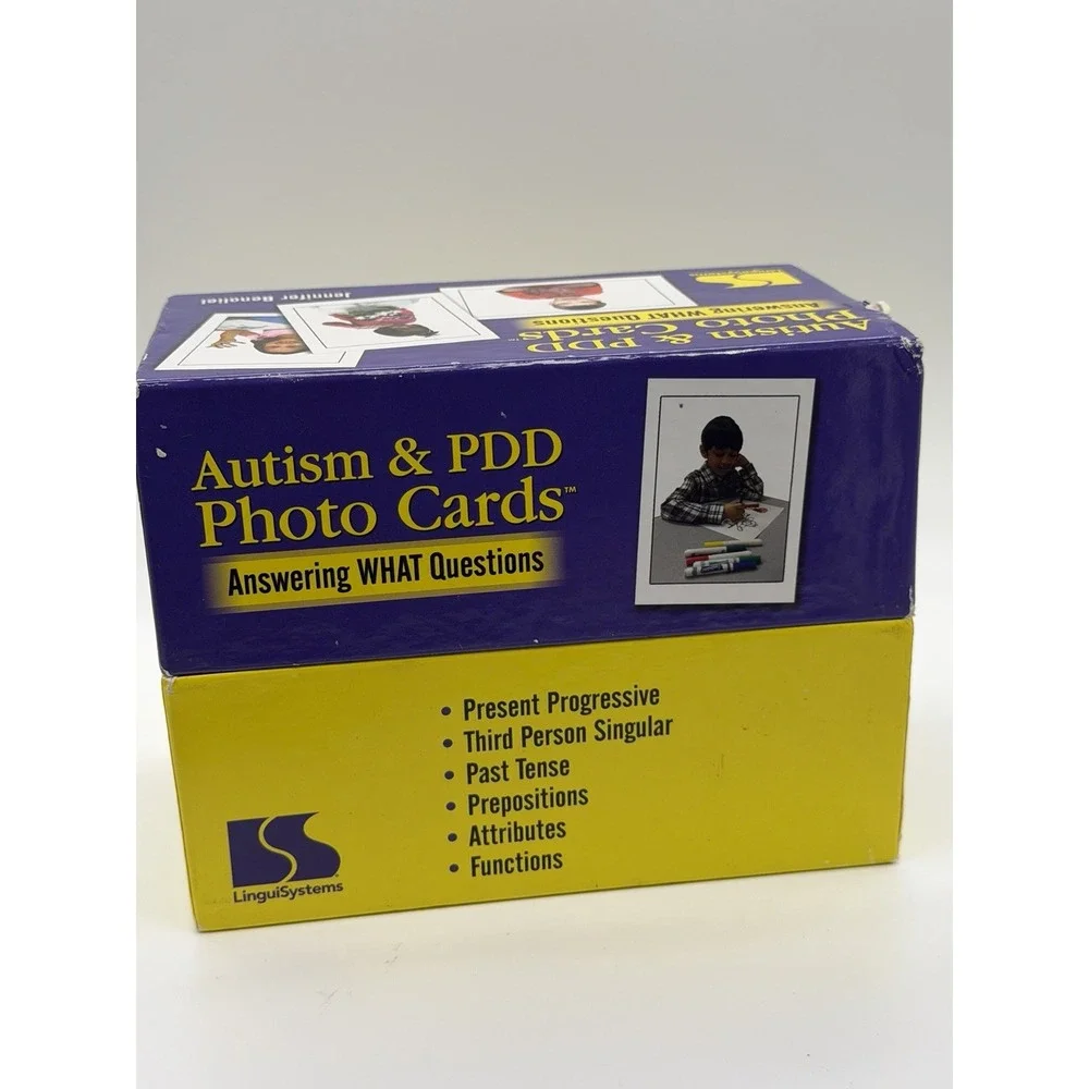 Autism & PDD Photo Cards: Answering WHAT Questions